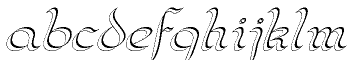Calami Italic FONT