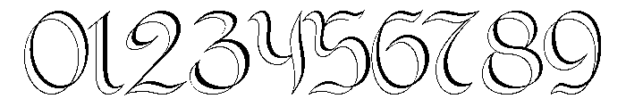 Calami Regular Font OTHER CHARS