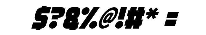 Calamitech Italic Font OTHER CHARS