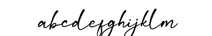CalayaFree-Regular Font LOWERCASE