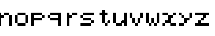 CalcCien Font LOWERCASE