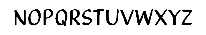Calculus Sans Font UPPERCASE