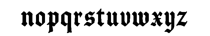 Caldareth PERSONAL USE ONLY! Font LOWERCASE