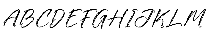 Calderyon Font UPPERCASE