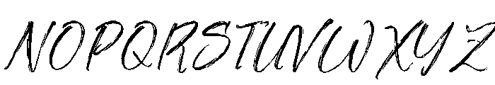 Calderyon Font UPPERCASE