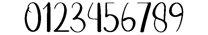Calendar Font OTHER CHARS