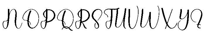 CaliforniaEnchanting Font UPPERCASE