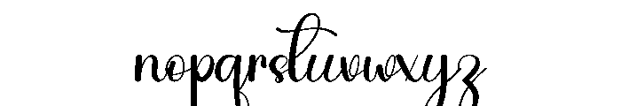 CaliforniaEnchanting Font LOWERCASE