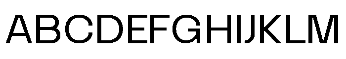 CaliroDEMO Regular Font UPPERCASE