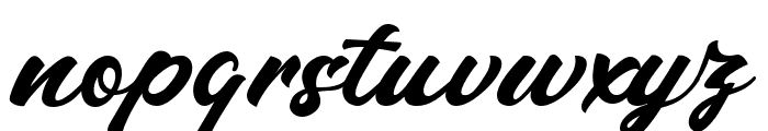 Calks Free Font LOWERCASE