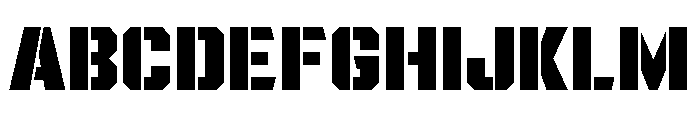 Call To Arms Regular Font UPPERCASE