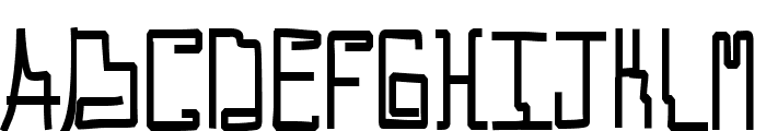 Callallied Font UPPERCASE