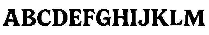 Callen PERSONAL USE ONLY! Font UPPERCASE