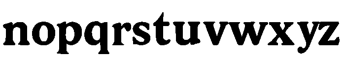 Callen PERSONAL USE ONLY! Font LOWERCASE