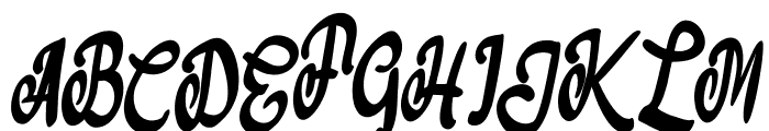 Callgios FREE Font UPPERCASE