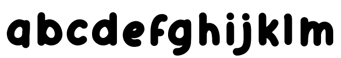 Calli Cat Regular Font LOWERCASE