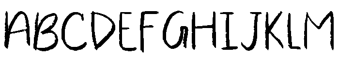 Callie Chalk Font Regular Font UPPERCASE