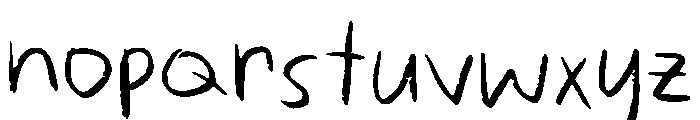 Callie Chalk Font Regular Font LOWERCASE