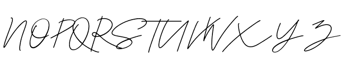 Callifornia Signature Font UPPERCASE
