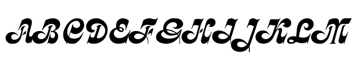 Calligraph  Medium Font UPPERCASE