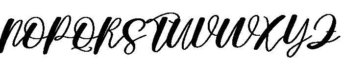 Calligrapher1 Font UPPERCASE