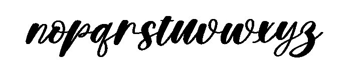 Calligrapher1 Font LOWERCASE