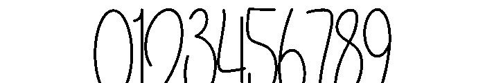 Calligraphy Present Font OTHER CHARS