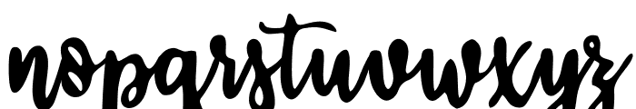CalligraphyStye Font LOWERCASE