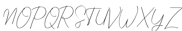 Callina  Regular Font UPPERCASE
