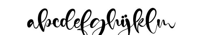 Calm Life Font LOWERCASE