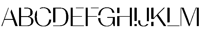 CaltonHosvesk Regular Font UPPERCASE