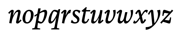 CalvinoTrial Italic Font LOWERCASE