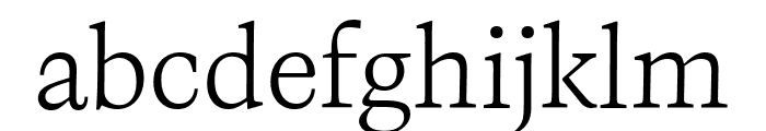 CalvinoTrial Light Font LOWERCASE