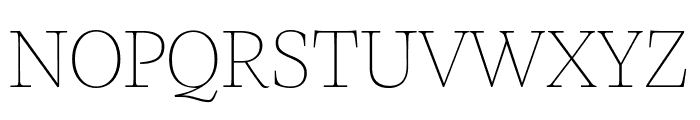 CalvinoTrial Thin Font UPPERCASE