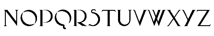 Calvus Font UPPERCASE
