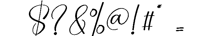 Calya1 Font OTHER CHARS