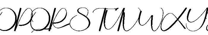 Calya1 Font UPPERCASE