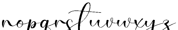 Calya1 Font LOWERCASE