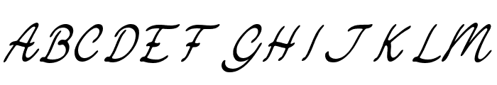 Camarali Personal Use Font UPPERCASE