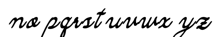 Camarali Personal Use Font LOWERCASE