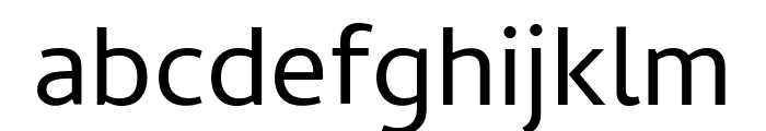 Cambay Regular Font LOWERCASE