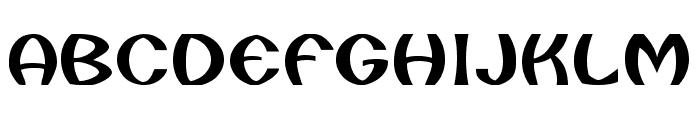 Camberic Font UPPERCASE