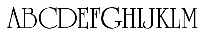 Cambridge Medium Font UPPERCASE