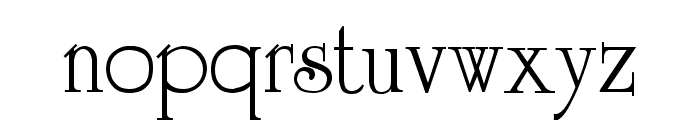 Cambridge Medium Font LOWERCASE