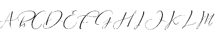 Cameliya Stark Font UPPERCASE