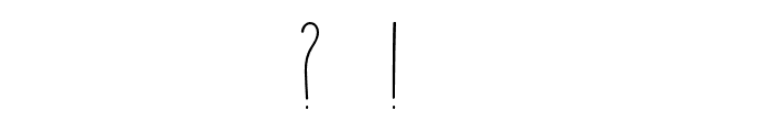 CamiRae-Regular Font OTHER CHARS