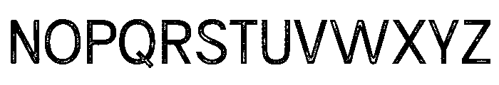 Campeno Vintage Demo Stamp Font UPPERCASE
