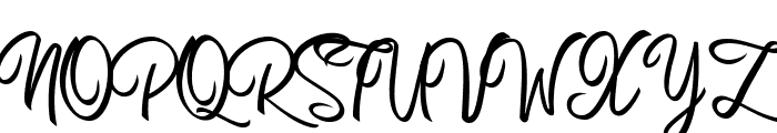 Campesina Personal Use Regular Font UPPERCASE