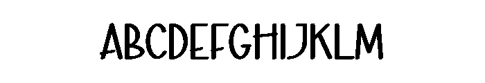 Camping Ground Font UPPERCASE