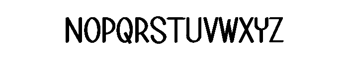 Camping Ground Font UPPERCASE